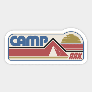Camp Ark. ver.02 Sticker